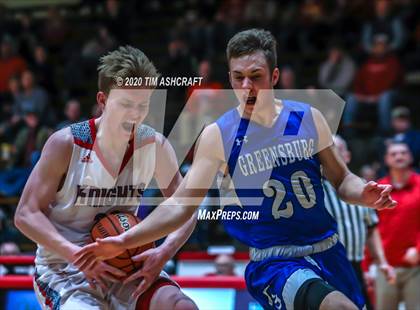 Thumbnail 2 in  Greensburg vs South Dearborn (IHSAA Sectional Playoff) photogallery.