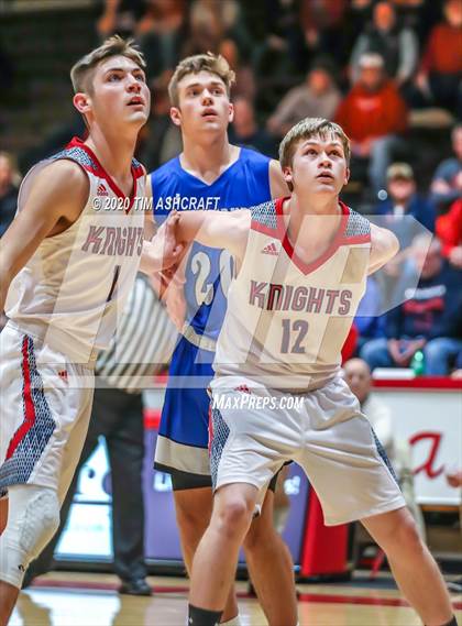 Thumbnail 3 in  Greensburg vs South Dearborn (IHSAA Sectional Playoff) photogallery.