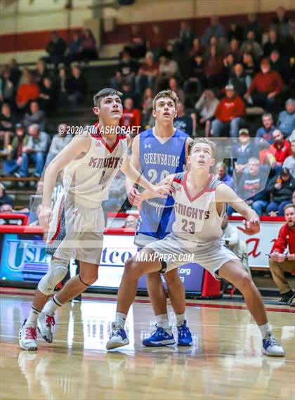 Thumbnail 1 in  Greensburg vs South Dearborn (IHSAA Sectional Playoff) photogallery.