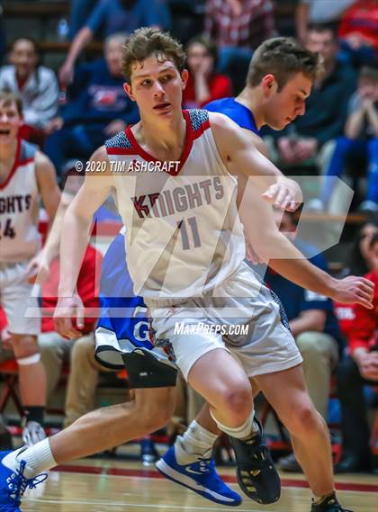 Thumbnail 1 in  Greensburg vs South Dearborn (IHSAA Sectional Playoff) photogallery.