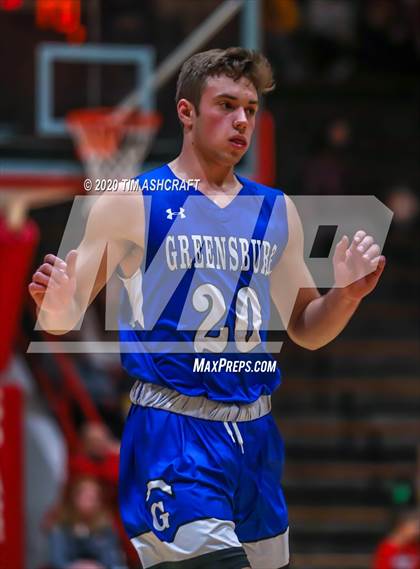Thumbnail 2 in  Greensburg vs South Dearborn (IHSAA Sectional Playoff) photogallery.