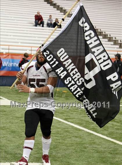 Thumbnail 1 in Orchard Park vs. Newburgh Free Academy (NYSPHSAA Class AA Final) photogallery.