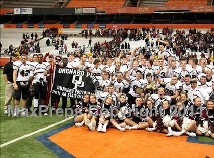 Thumbnail 2 in Orchard Park vs. Newburgh Free Academy (NYSPHSAA Class AA Final) photogallery.