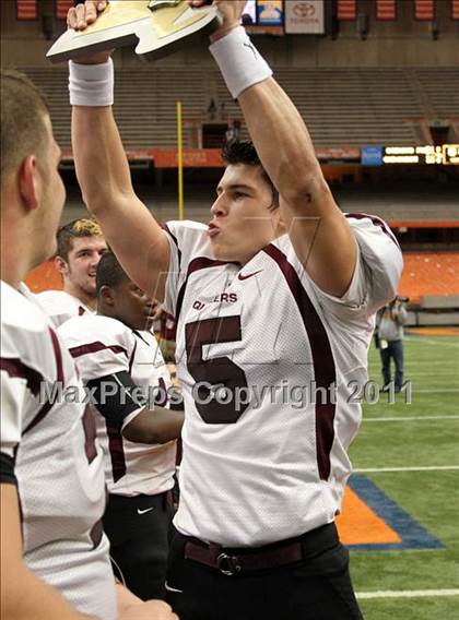 Thumbnail 2 in Orchard Park vs. Newburgh Free Academy (NYSPHSAA Class AA Final) photogallery.