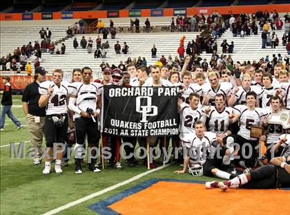 Thumbnail 1 in Orchard Park vs. Newburgh Free Academy (NYSPHSAA Class AA Final) photogallery.