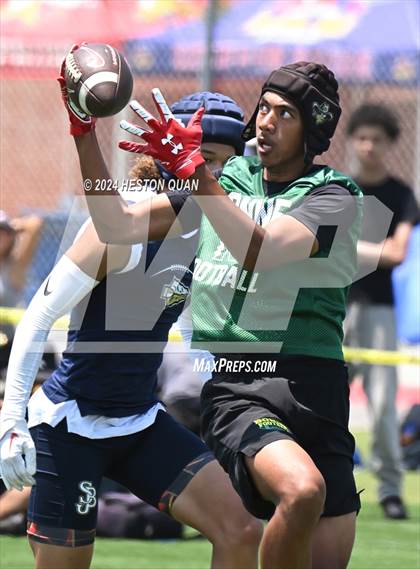 Thumbnail 2 in St. John Bosco vs. Narbonne (Battle At The Beach) photogallery.
