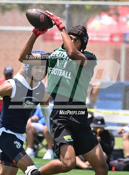 Thumbnail 2 in St. John Bosco vs. Narbonne (Battle At The Beach) photogallery.