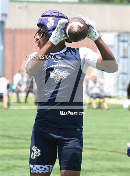 Thumbnail 1 in St. John Bosco vs. Narbonne (Battle At The Beach) photogallery.