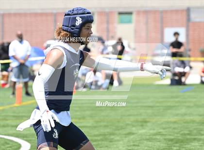 Thumbnail 3 in St. John Bosco vs. Narbonne (Battle At The Beach) photogallery.