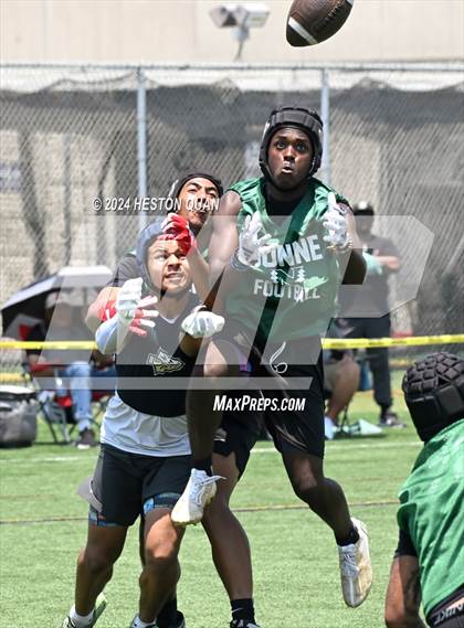 Thumbnail 3 in St. John Bosco vs. Narbonne (Battle At The Beach) photogallery.
