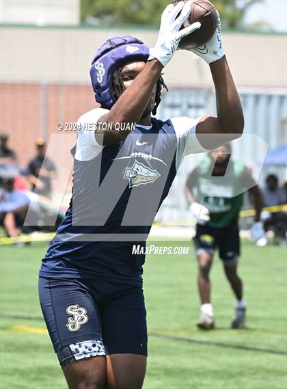 Thumbnail 1 in St. John Bosco vs. Narbonne (Battle At The Beach) photogallery.