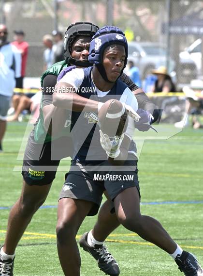 Thumbnail 2 in St. John Bosco vs. Narbonne (Battle At The Beach) photogallery.