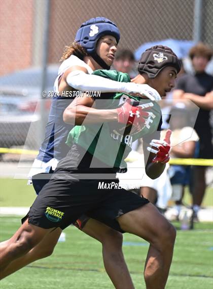 Thumbnail 2 in St. John Bosco vs. Narbonne (Battle At The Beach) photogallery.