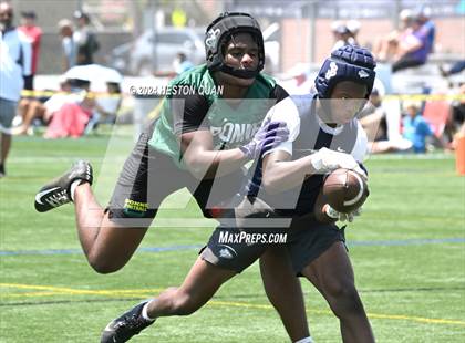 Thumbnail 2 in St. John Bosco vs. Narbonne (Battle At The Beach) photogallery.