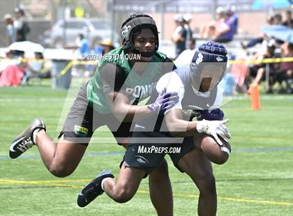 Thumbnail 3 in St. John Bosco vs. Narbonne (Battle At The Beach) photogallery.