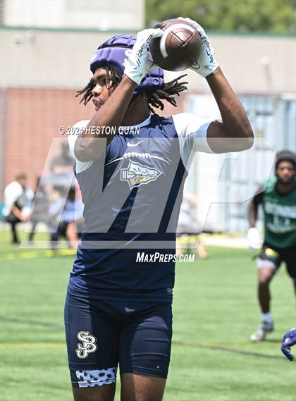 Thumbnail 3 in St. John Bosco vs. Narbonne (Battle At The Beach) photogallery.