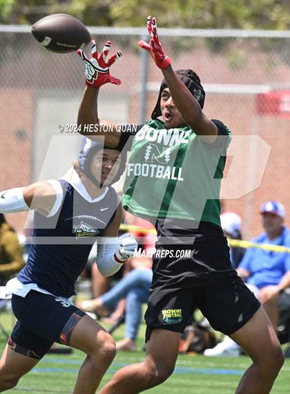 Thumbnail 3 in St. John Bosco vs. Narbonne (Battle At The Beach) photogallery.