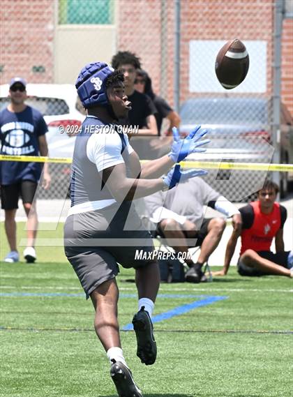 Thumbnail 3 in St. John Bosco vs. Narbonne (Battle At The Beach) photogallery.