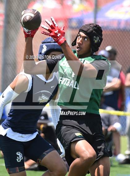 Thumbnail 1 in St. John Bosco vs. Narbonne (Battle At The Beach) photogallery.