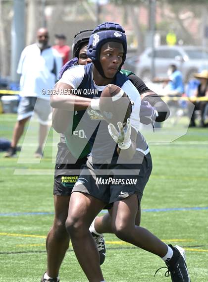 Thumbnail 1 in St. John Bosco vs. Narbonne (Battle At The Beach) photogallery.