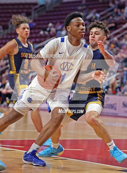 Thumbnail 2 in West Catholic vs. South Allegheny (PIAA 3A Championship) photogallery.