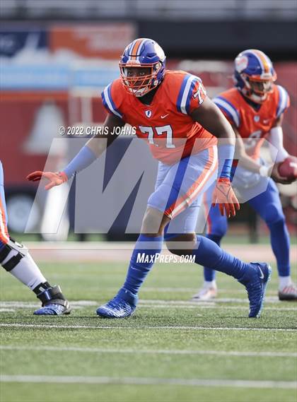 Thumbnail 1 in Prairie Ridge vs. East St. Louis (IHSA 6A Final) photogallery.