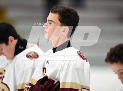 Thumbnail 3 in Iona Prep vs. Ridgefield (Carrano Cup Final) photogallery.