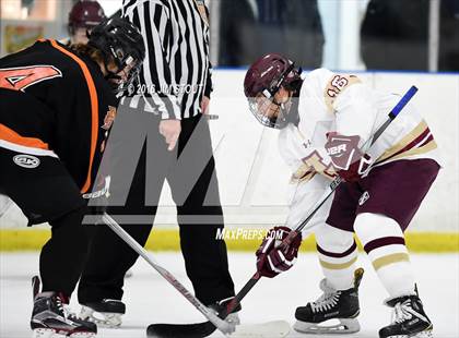 Thumbnail 1 in Iona Prep vs. Ridgefield (Carrano Cup Final) photogallery.