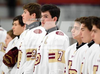 Thumbnail 1 in Iona Prep vs. Ridgefield (Carrano Cup Final) photogallery.