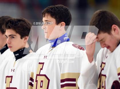 Thumbnail 1 in Iona Prep vs. Ridgefield (Carrano Cup Final) photogallery.