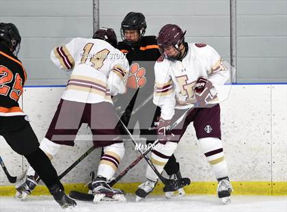 Thumbnail 2 in Iona Prep vs. Ridgefield (Carrano Cup Final) photogallery.