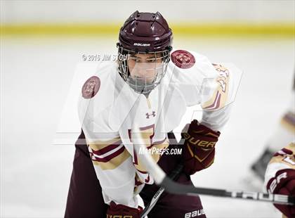 Thumbnail 3 in Iona Prep vs. Ridgefield (Carrano Cup Final) photogallery.