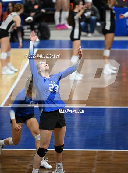 Thumbnail 2 in Sargent vs. Evangel Christian Academy (CHSAA 1A 1ST ROUND) photogallery.