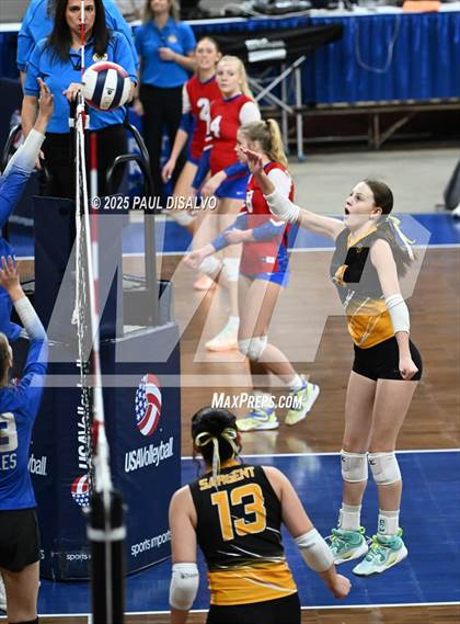 Thumbnail 1 in Sargent vs. Evangel Christian Academy (CHSAA 1A 1ST ROUND) photogallery.