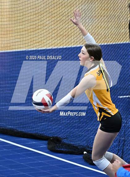 Thumbnail 2 in Sargent vs. Evangel Christian Academy (CHSAA 1A 1ST ROUND) photogallery.