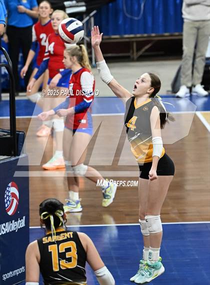 Thumbnail 3 in Sargent vs. Evangel Christian Academy (CHSAA 1A 1ST ROUND) photogallery.