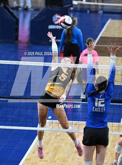 Thumbnail 2 in Sargent vs. Evangel Christian Academy (CHSAA 1A 1ST ROUND) photogallery.