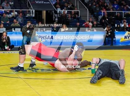 Thumbnail 1 in NYSPHSAA Wrestling Championships - Finals 160 lbs - 285 lbs photogallery.