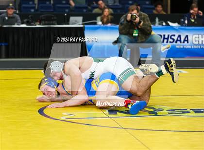 Thumbnail 1 in NYSPHSAA Wrestling Championships - Finals 160 lbs - 285 lbs photogallery.
