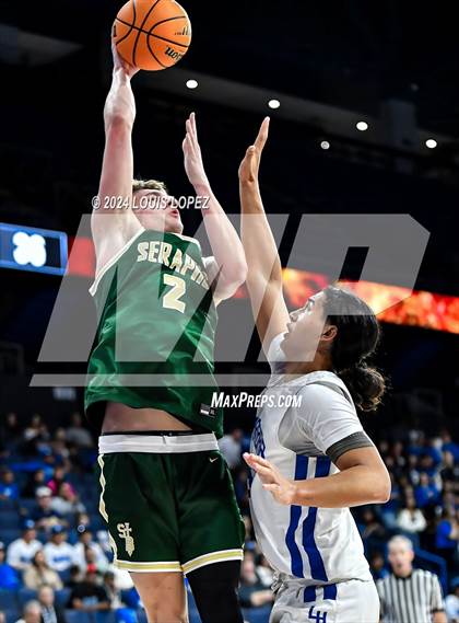 Thumbnail 3 in La Habra vs. St. Bonaventure (CIF SS DIV 3AA Championship) photogallery.