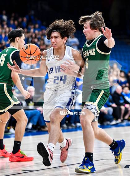 Thumbnail 2 in La Habra vs. St. Bonaventure (CIF SS DIV 3AA Championship) photogallery.