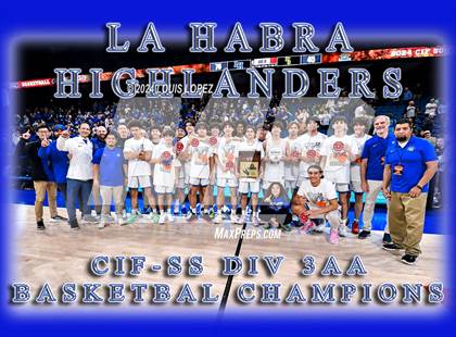 Thumbnail 1 in La Habra vs. St. Bonaventure (CIF SS DIV 3AA Championship) photogallery.