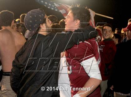 Thumbnail 1 in Grace Brethren @ St. Margaret's (CIF SS East Valley Final) photogallery.