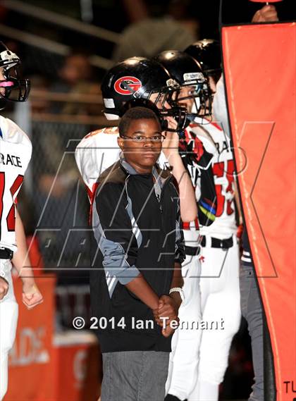 Thumbnail 2 in Grace Brethren @ St. Margaret's (CIF SS East Valley Final) photogallery.