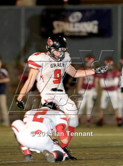 Thumbnail 3 in Grace Brethren @ St. Margaret's (CIF SS East Valley Final) photogallery.