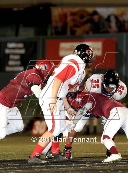 Thumbnail 1 in Grace Brethren @ St. Margaret's (CIF SS East Valley Final) photogallery.
