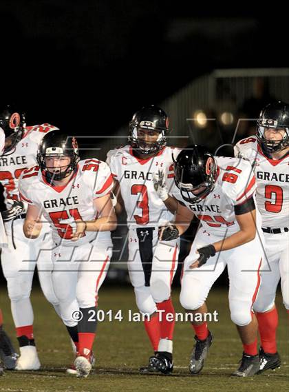 Thumbnail 1 in Grace Brethren @ St. Margaret's (CIF SS East Valley Final) photogallery.