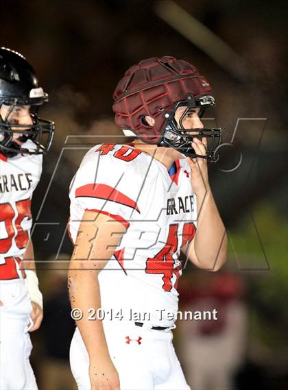 Thumbnail 1 in Grace Brethren @ St. Margaret's (CIF SS East Valley Final) photogallery.