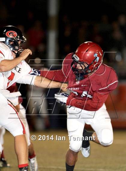 Thumbnail 2 in Grace Brethren @ St. Margaret's (CIF SS East Valley Final) photogallery.