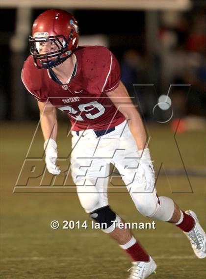 Thumbnail 2 in Grace Brethren @ St. Margaret's (CIF SS East Valley Final) photogallery.